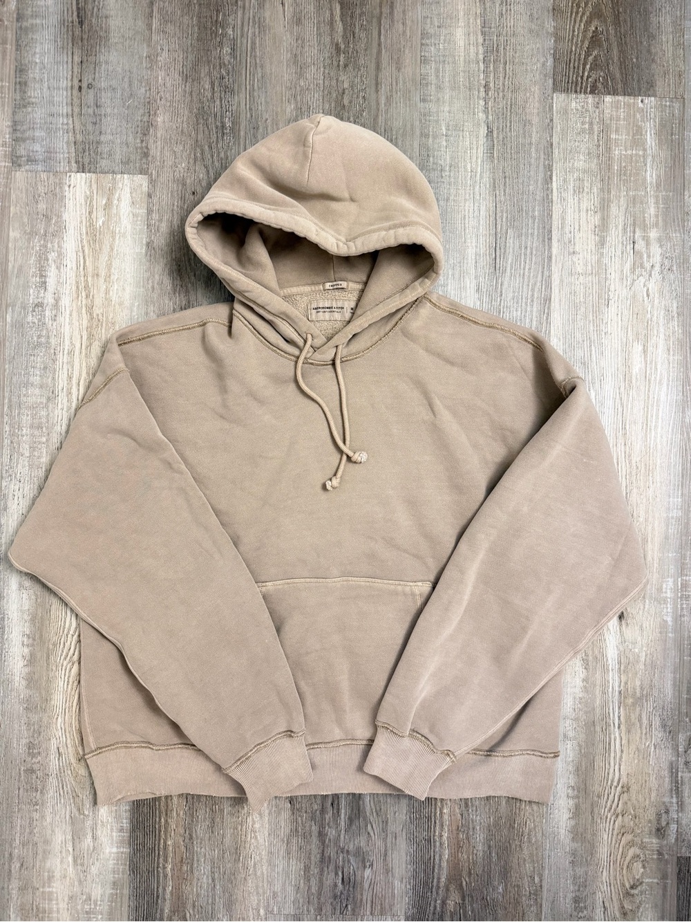 Abercrombie & Fitch Men’s Cropped Hoodie, size M Tall like NEW🔥